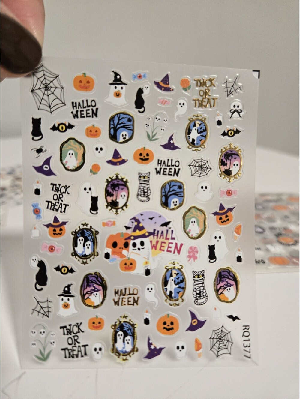 Halloween Nail Sticker Sheet